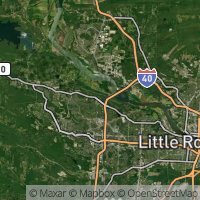 Map of Woodland Heights